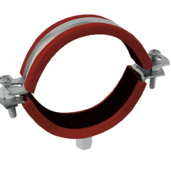 Collier isophonique EZ à garniture coulissante pour tube plastique Ø60mm