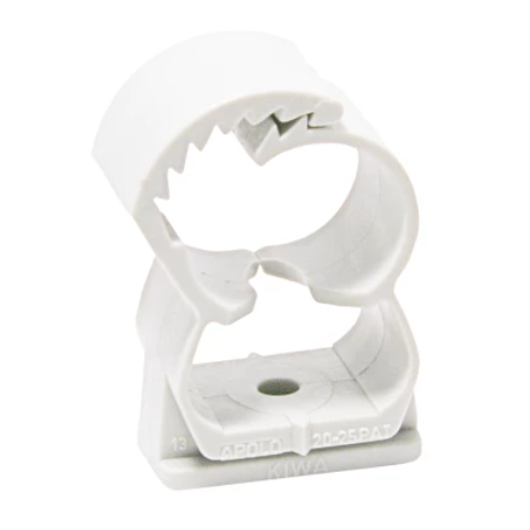Boîte de 100 colliers nylon blanc multidiamètre 14-18mm